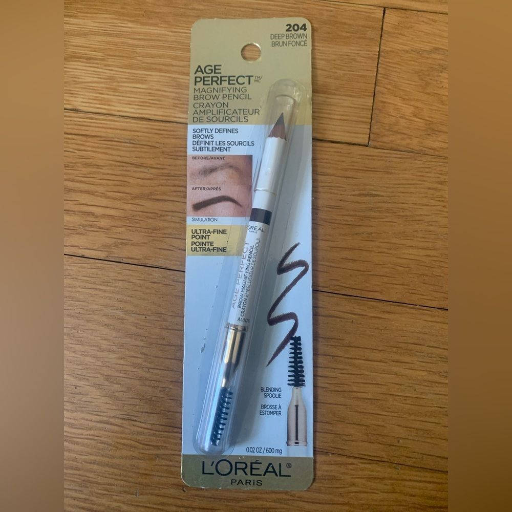 L'Oréal Paris age perfect eyebrow liner 204 deep brown
